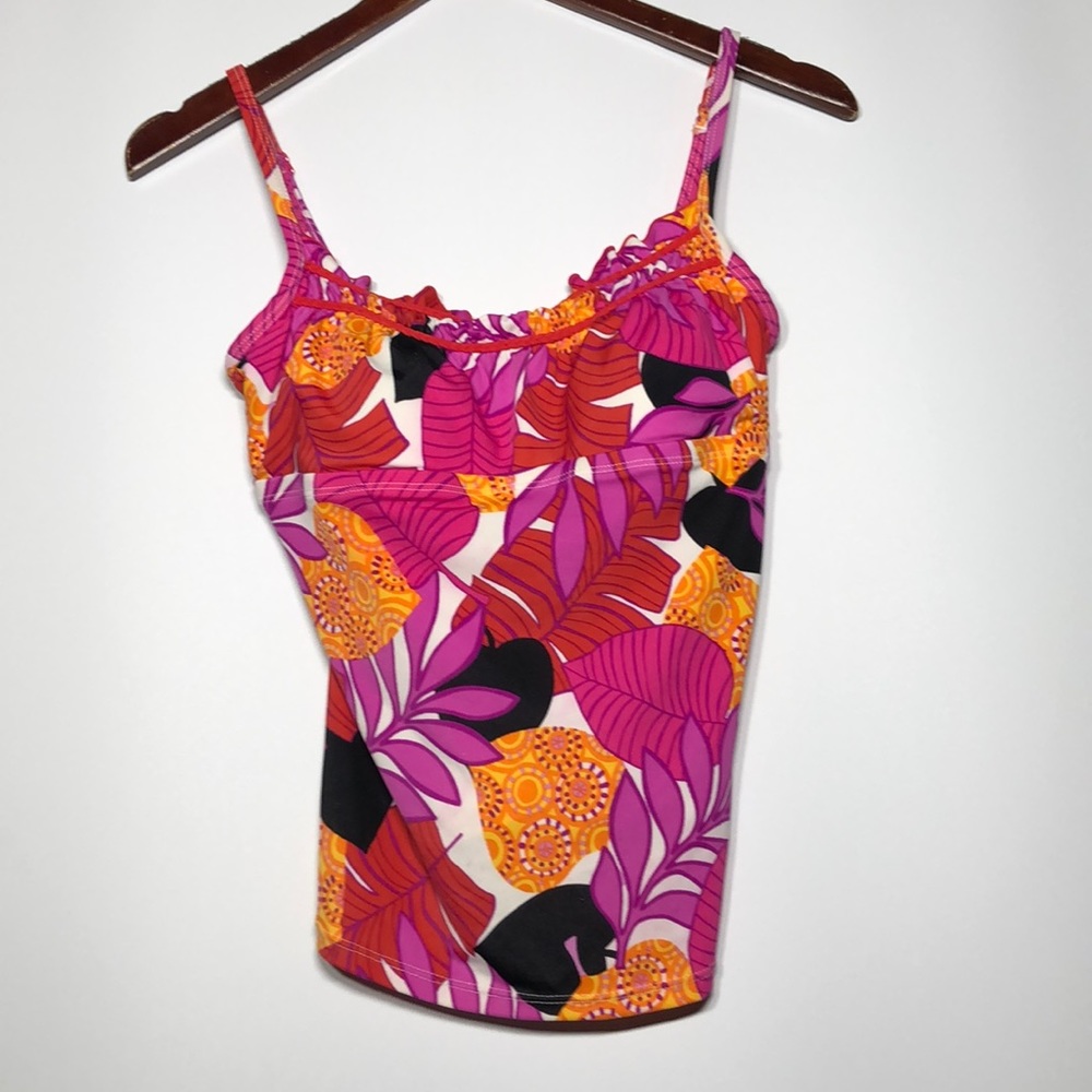 South point bathing suit top with built in bra